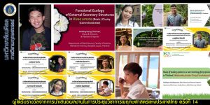 Award from presentation in The 14th Botanical Conference of Thailand​